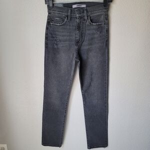 NWT Joe's High Rise Straight Ankle Lilibet Denim, Size 23, Color Washed Back